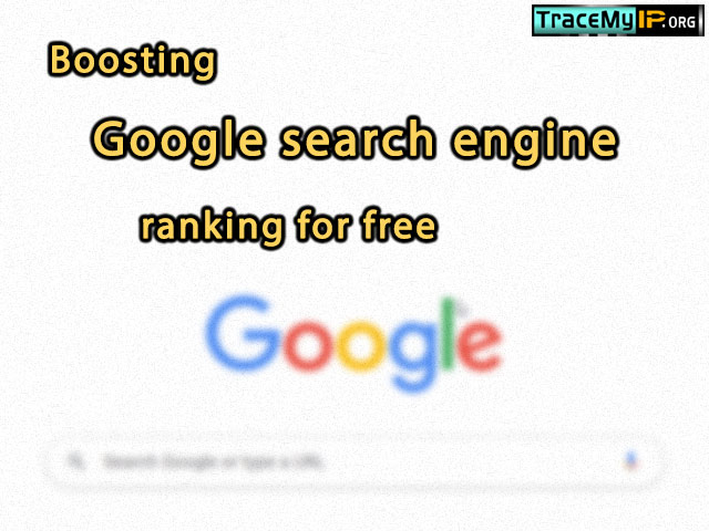 Boosting Google search engine ranking
