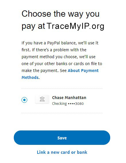 paypal select recurring subscription payment method